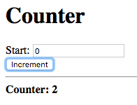 Start: 0, Counter: 2